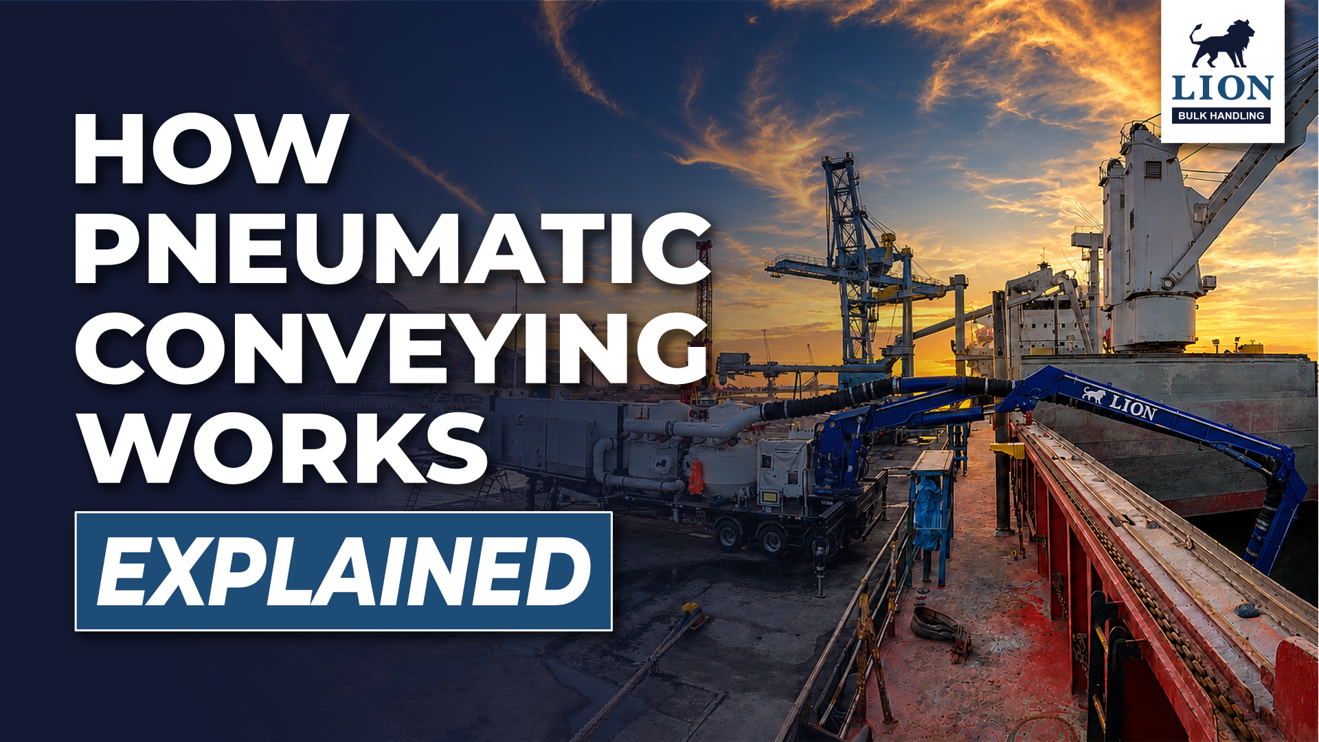 How Does Pneumatic Conveying Work? | Explained By Lion